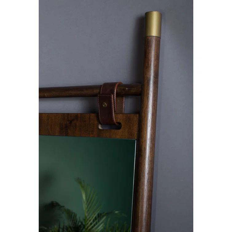 Dutchbone Riva Rustic Beveled Full Length Mirror | Wayfair