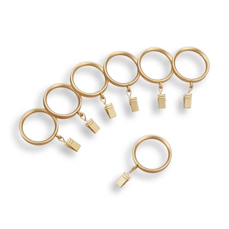 MODE Mode Premium Collection 1 Diameter Curtain Rod Set with Modern Ball Finials and Steel Wall Mounted Adjustable Rod