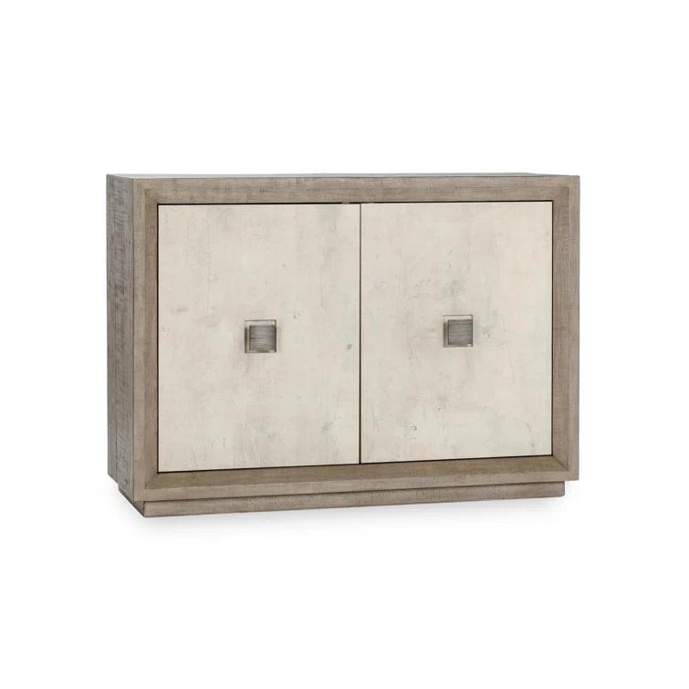 Classic Home Denver 50" Wood Distressed Gray Cabinet