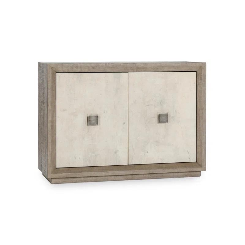 Classic Home Denver 50" Wood Distressed Gray Cabinet