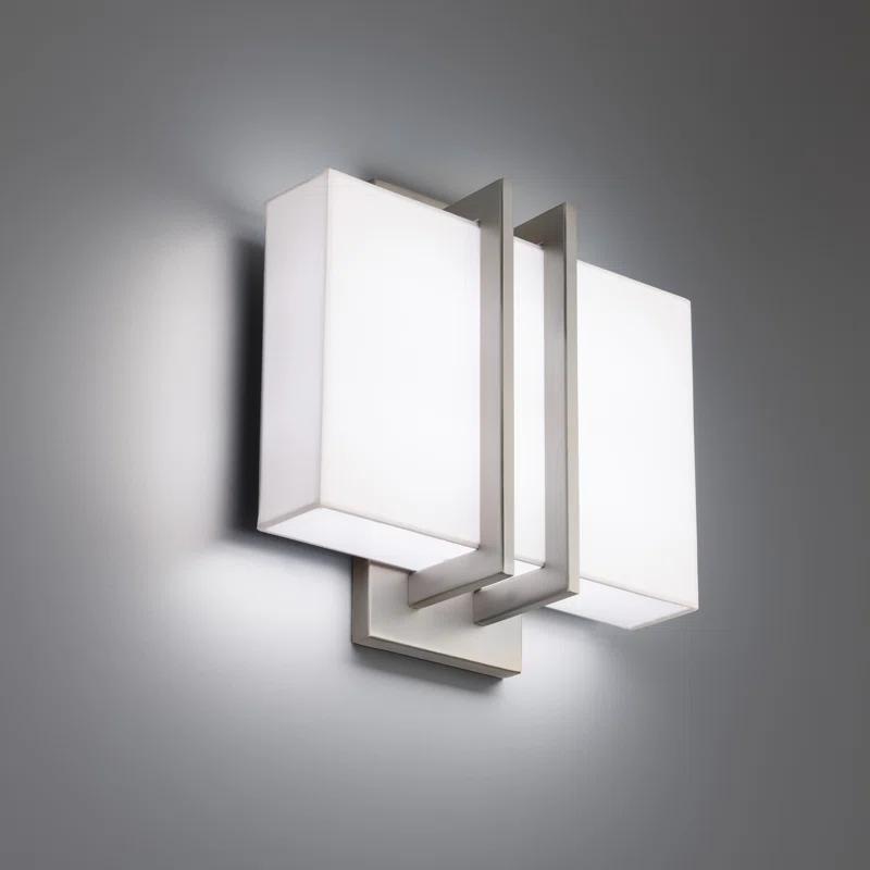 Downton Aluminum LED Flush Mounted Sconce