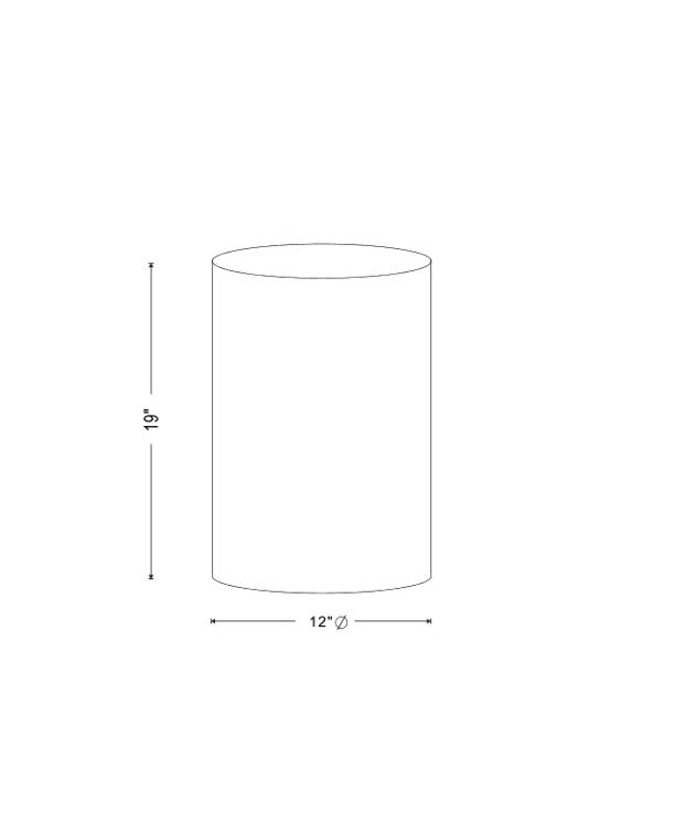 Port 68 Scalamandre Maison Porcelain Accent Stool