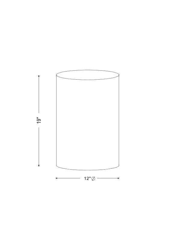 Port 68 Scalamandre Maison Porcelain Accent Stool