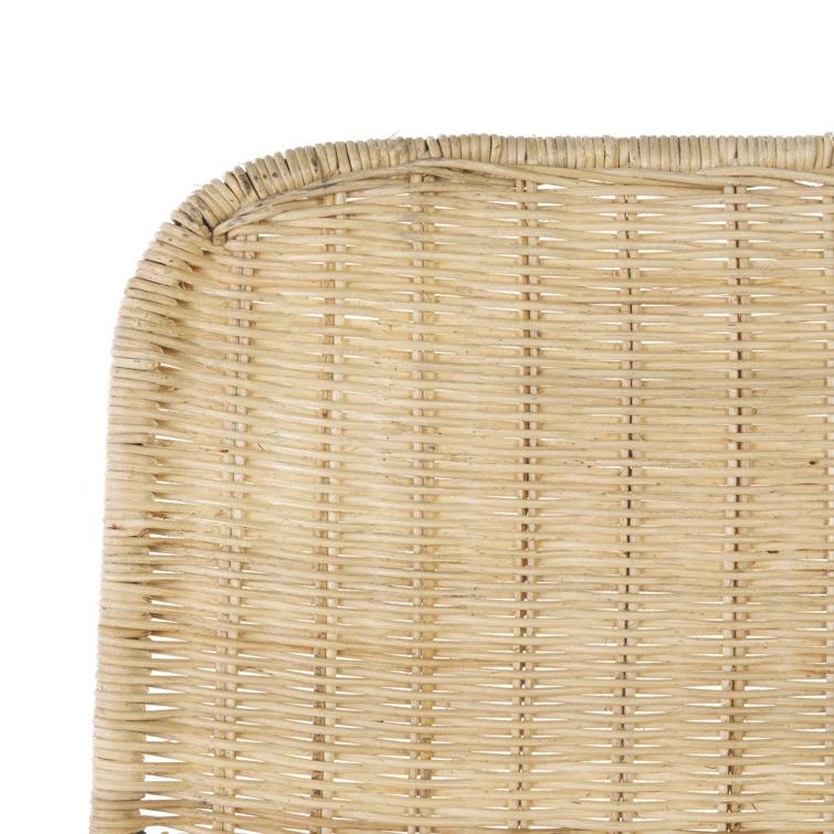Dakota Fields Finlaggan Weaved Counter Stool (Set of 2)