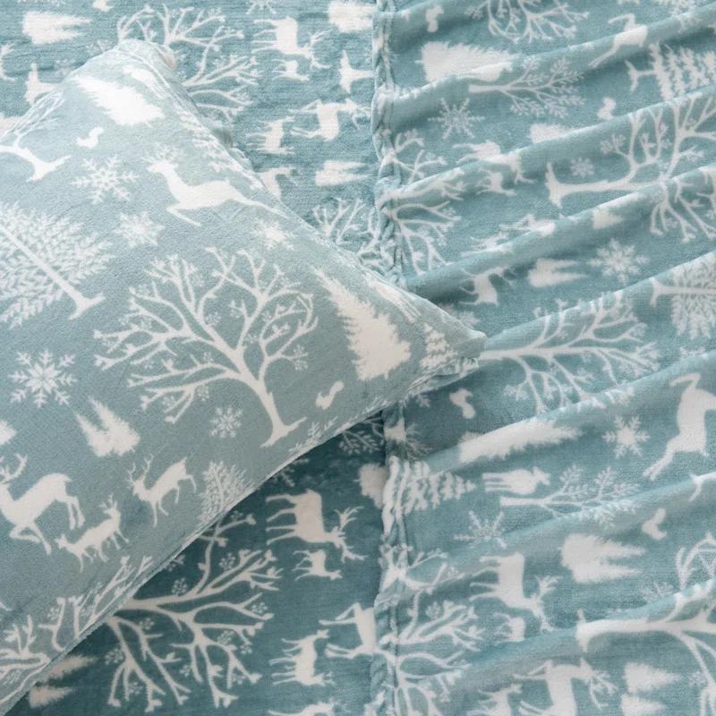 FreshFolds Ultra Soft Micro Plush Velvet Solid Sheet Sets