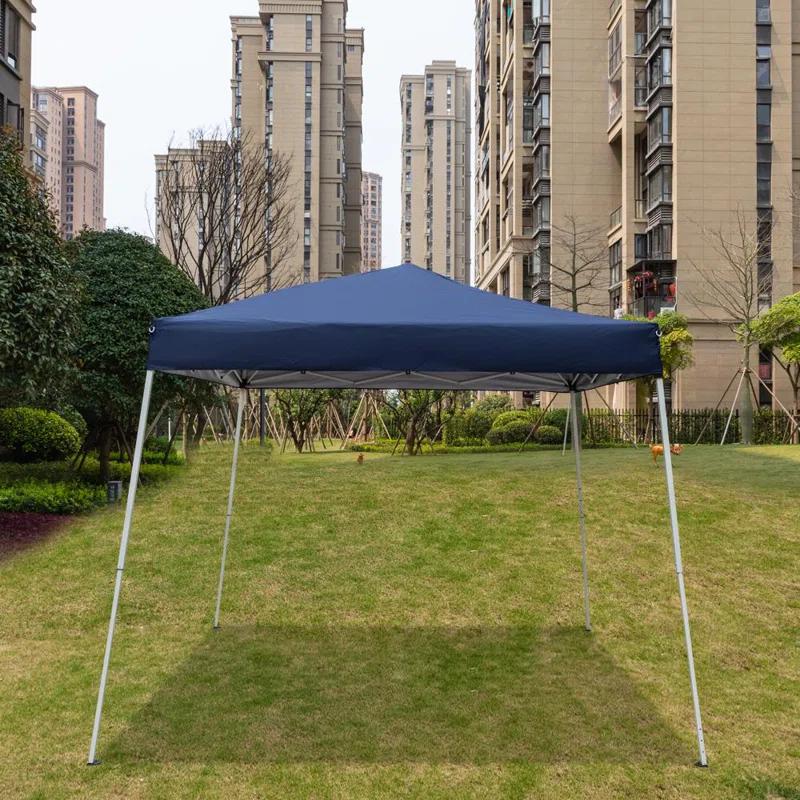 10 Ft. W x 10 Ft. D Steel Pop-Up Canopy