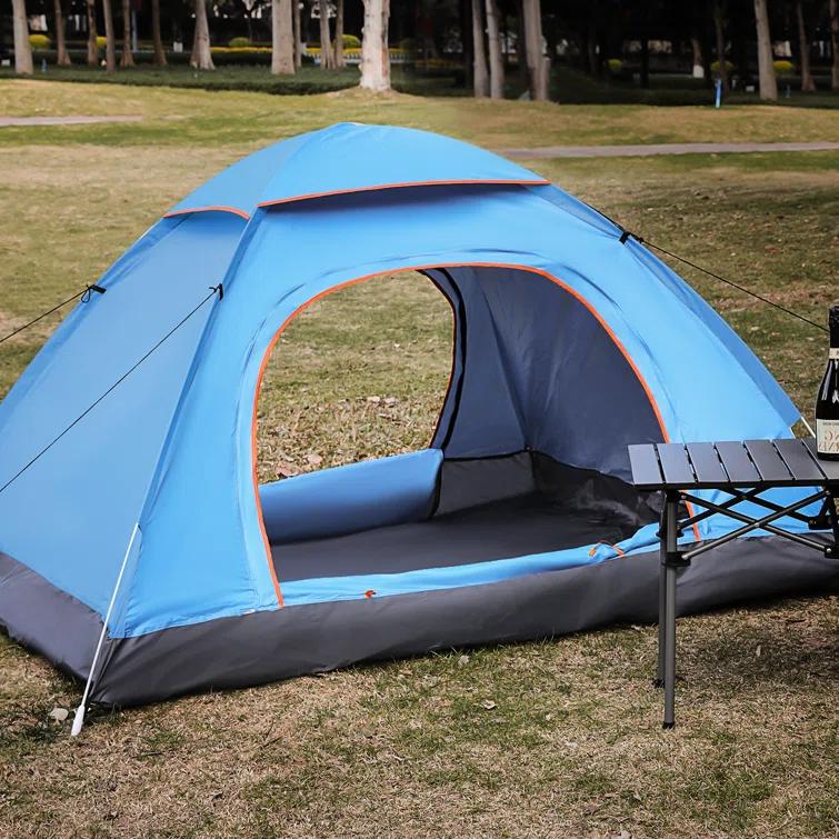MoNiBloom 2 Person Instant Automatic Pop Up Camping Tent Waterproof Dome Tent with Rain Fly for Outdoor Hiking
