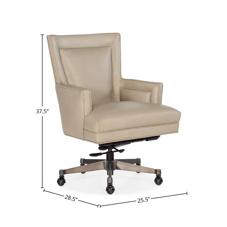 Hooker Furniture Aspen Genuine Leather Executive Chair