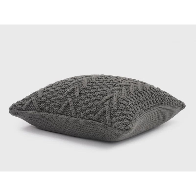 EverGrace Ratree Chunky Reversible Throw Pillow