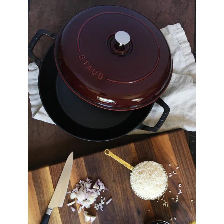 Staub ® 3.5-Qt Graphite Braiser