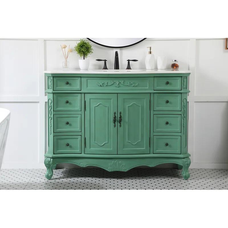 Elegant Kitchen and Bath Elegant Kitchen and Bath 48 Inch Single Bathroom Vanity