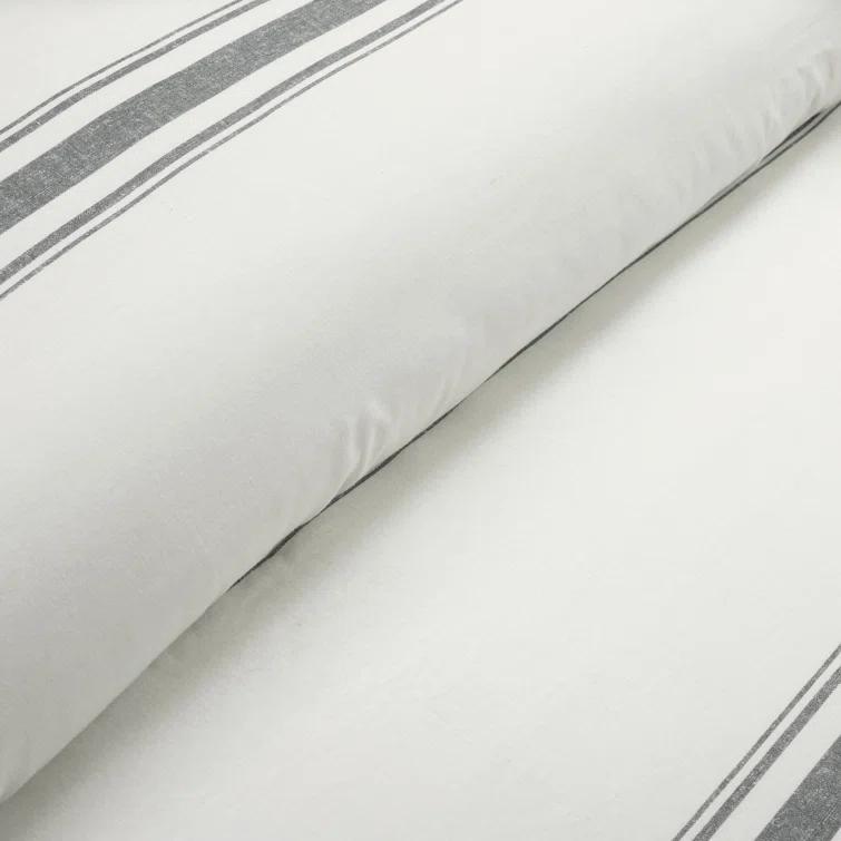 Standard Cotton 460 TC Reversible 3 Piece Duvet Cover Set