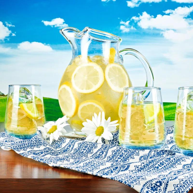 Orren Ellis Add Color - A Fresh Design For Your Barware With T 13oz. Stemless Wine Glass Set (Set of 6)