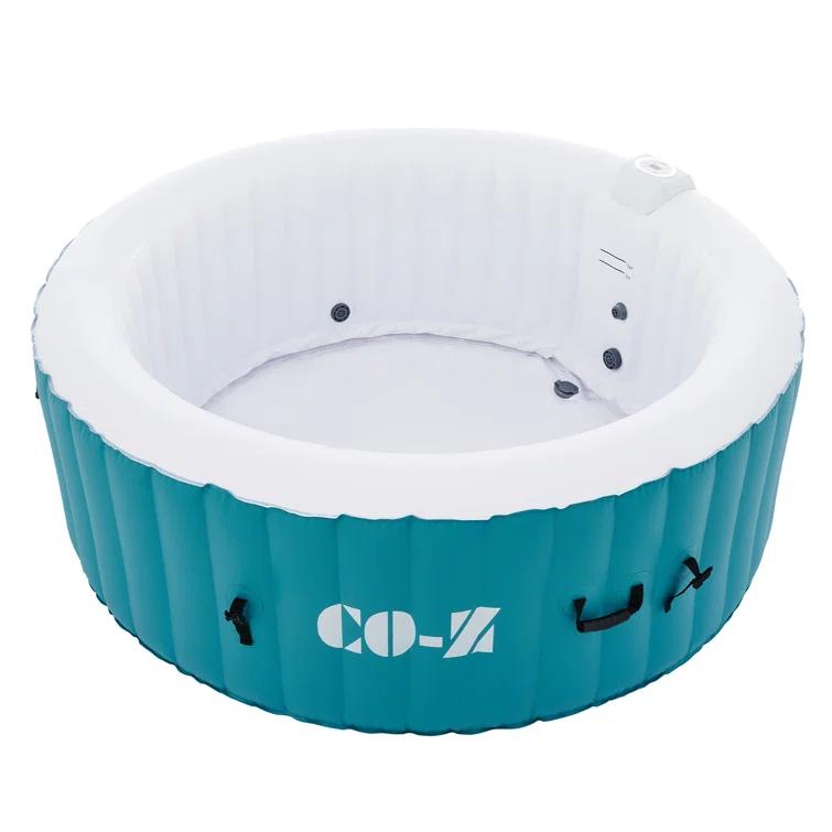 CO-Z 2-4 - Person 120 - Jet Vinyl Inflatable Hot Tub