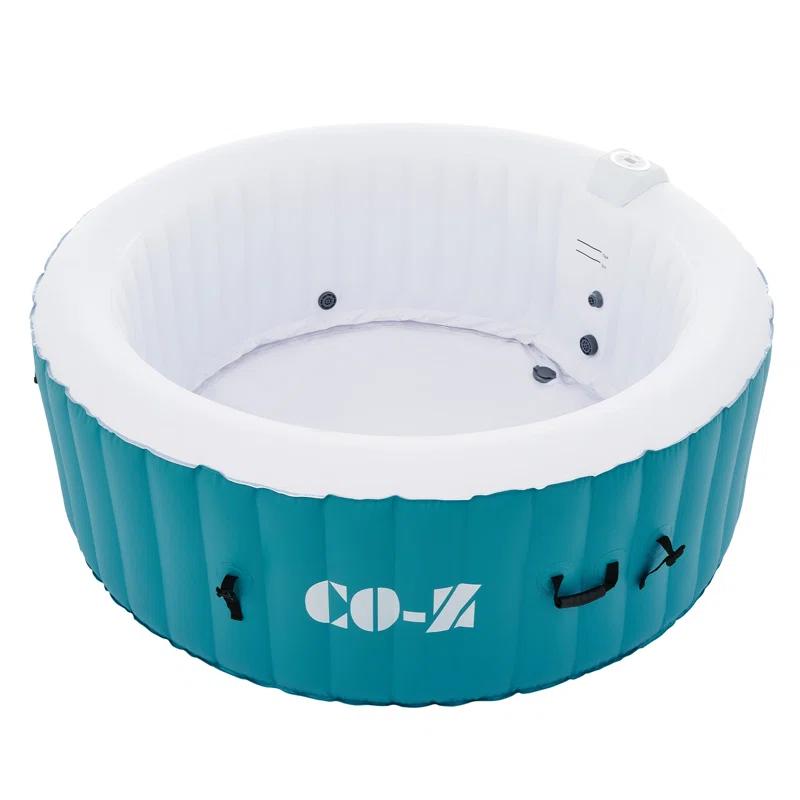 CO-Z 2-4 - Person 120 - Jet Vinyl Inflatable Hot Tub