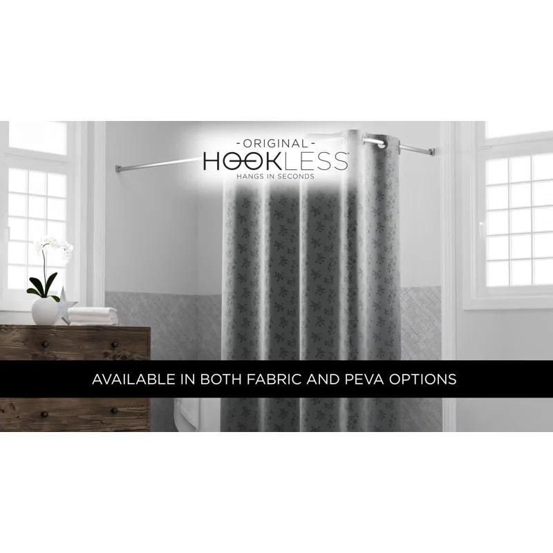 Hookless Damask Shower Curtain