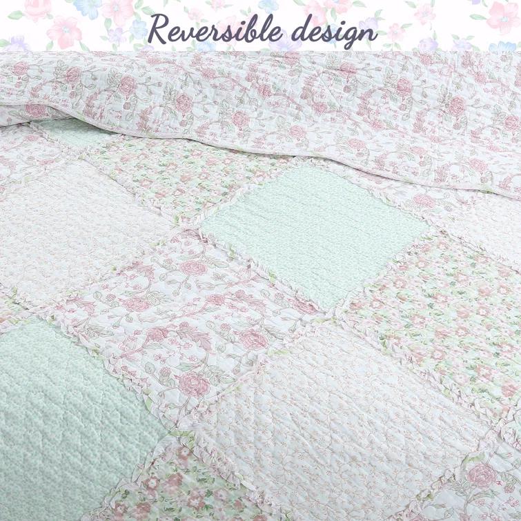 Cozy Line Home Fashion Cotton Patchwork Quilt Set
