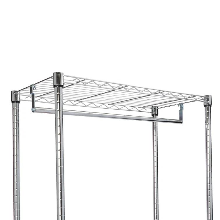 Rebrilliant Metal Rolling Laundry Center with Handles