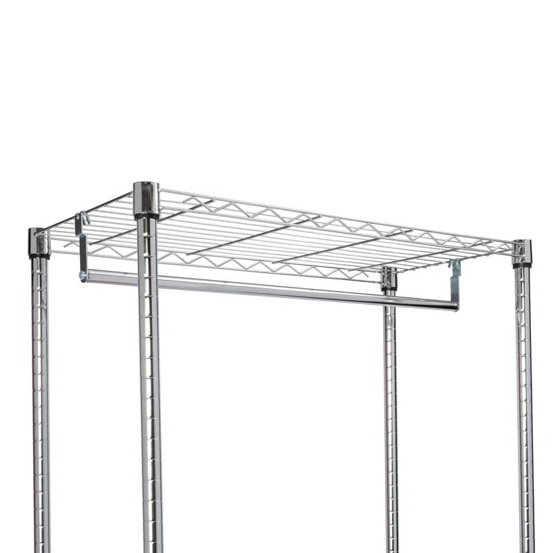 Rebrilliant Metal Rolling Laundry Center with Handles