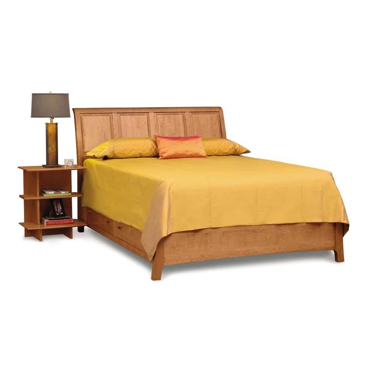 Sarah Solid Wood Sleigh Bed
