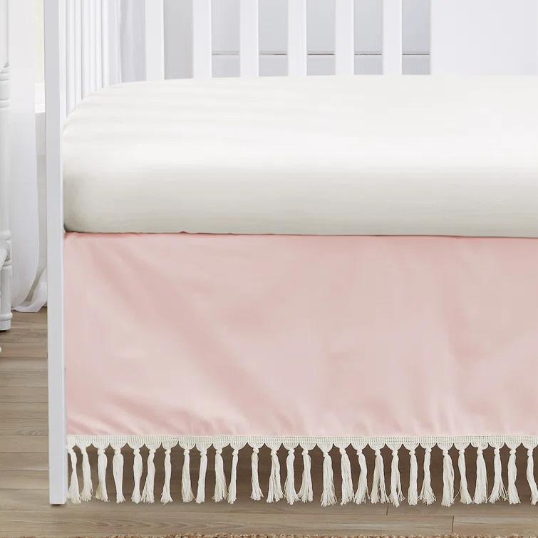 Sweet Jojo Designs Boho Fringe 4 Piece Crib Bedding Set