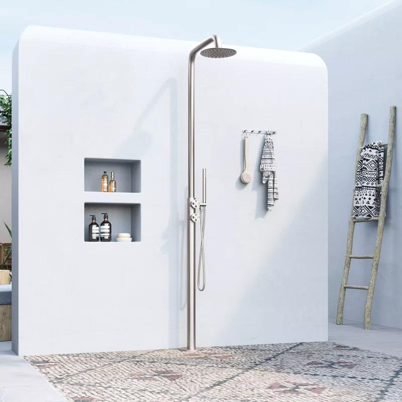 Tinsley Retrofit Shower with Shower Head, Hand Shower, and Hose