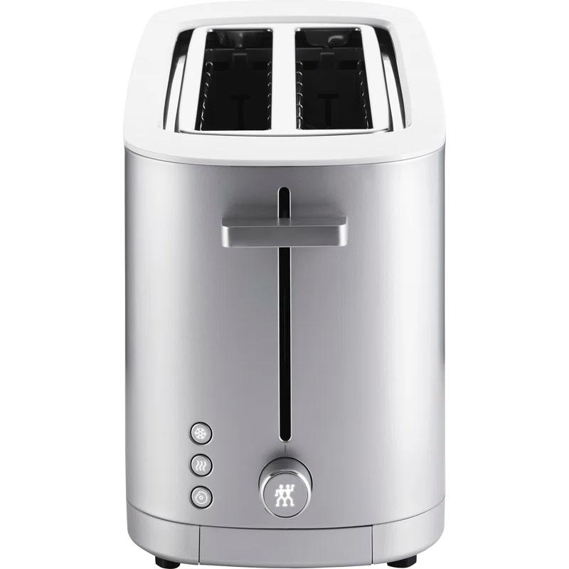 ZWILLING J.A. Henckels ZWILLING Enfinigy, 4-Slice Long Slot Toaster, Extra Wide 1.5" Slots for Bagels and Toast
