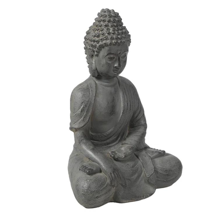 Mistana™ Eslinger Buddha Magnesium Oxide Garden Statue