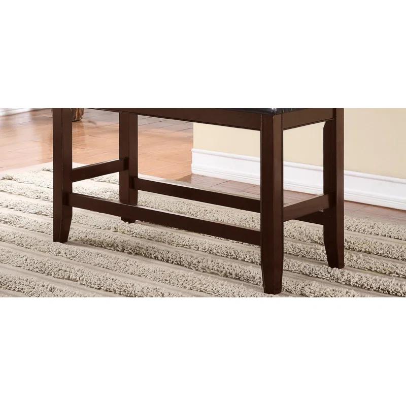 Lark Manor™ Cribb Faux Leather Upholstered Bench