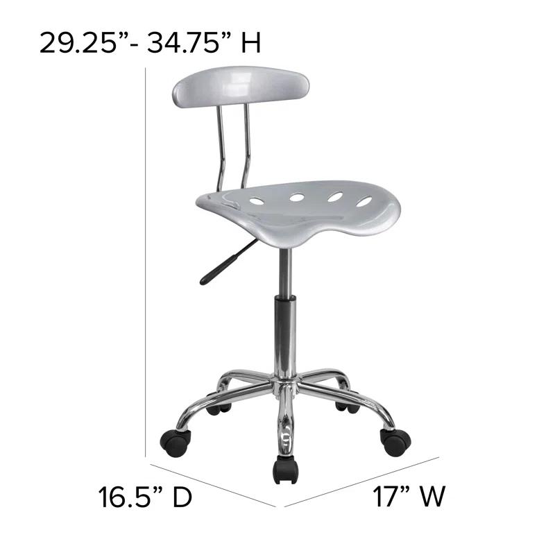 Bonavant Adjustable Swivel Chair for Desk and Office with Tractor Seat