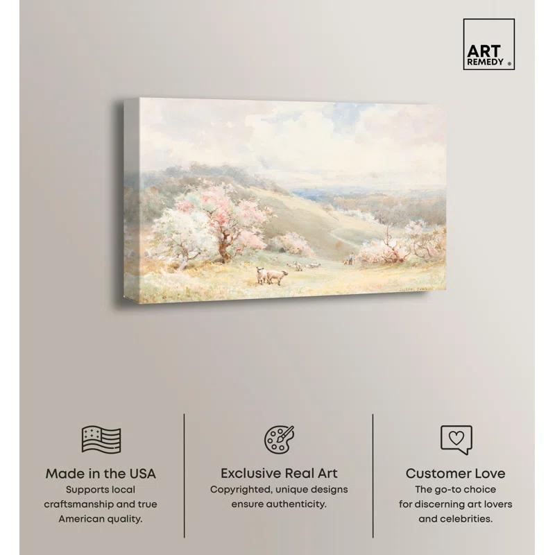 Art Remedy Joseph Rubens Powell Spring Canvas Vintage Art Prints by Art Remedy