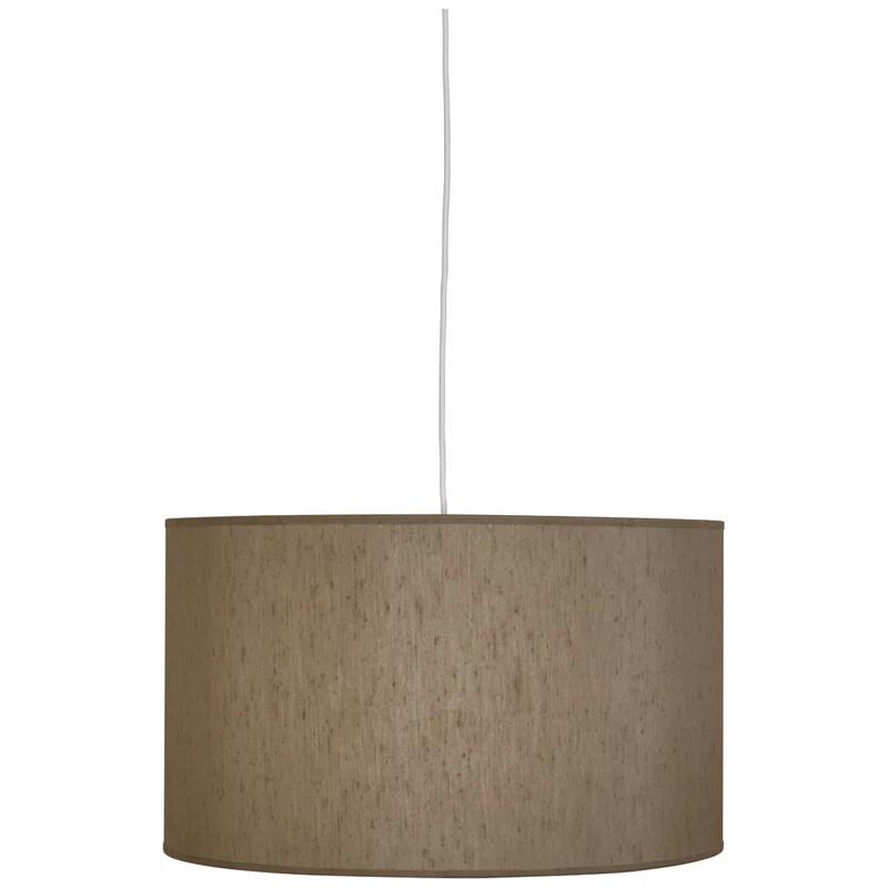 Elena 1 - Light Painted White Single Pendant