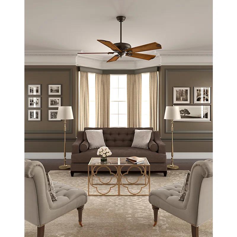 Casablanca Fan 60" Fellini 5 - Blade Standard Ceiling Fan with Wall Control