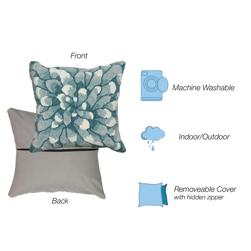 Liora Manne Frontporch Floral Throw Pillow