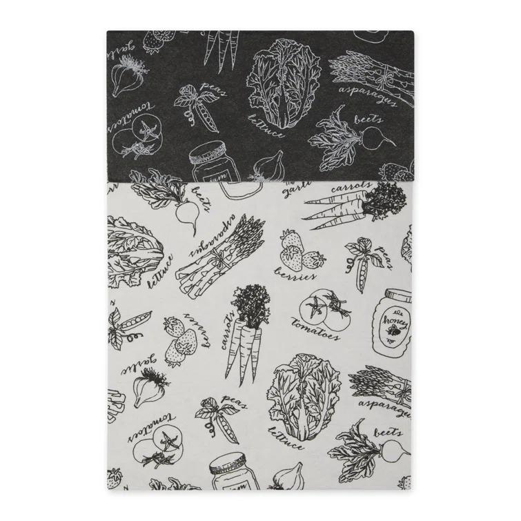 Design Imports Artichoke Market Print Liner (Set of 6)