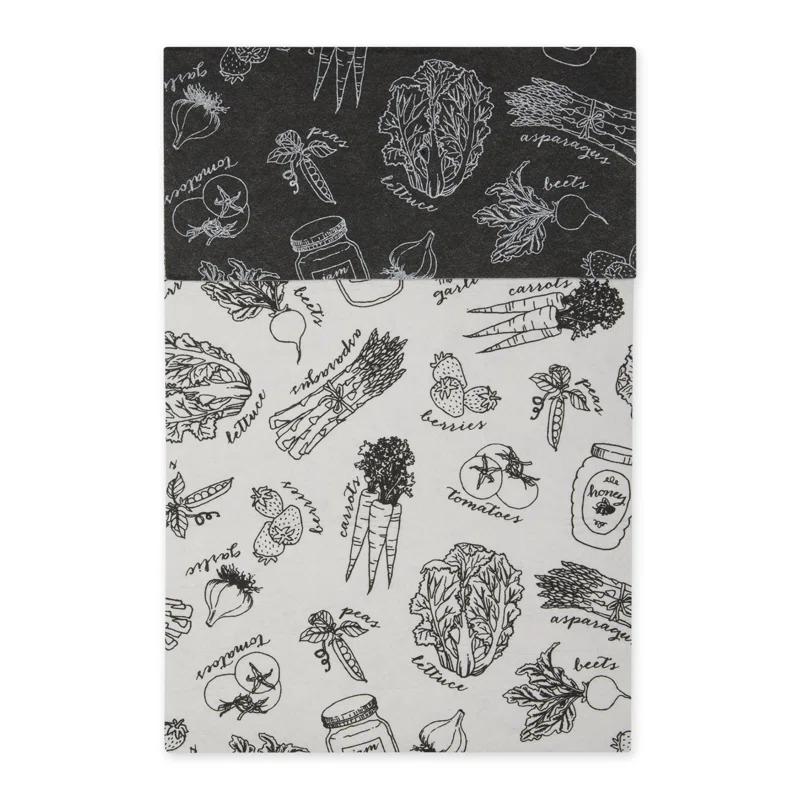 Design Imports Artichoke Market Print Liner (Set of 6)