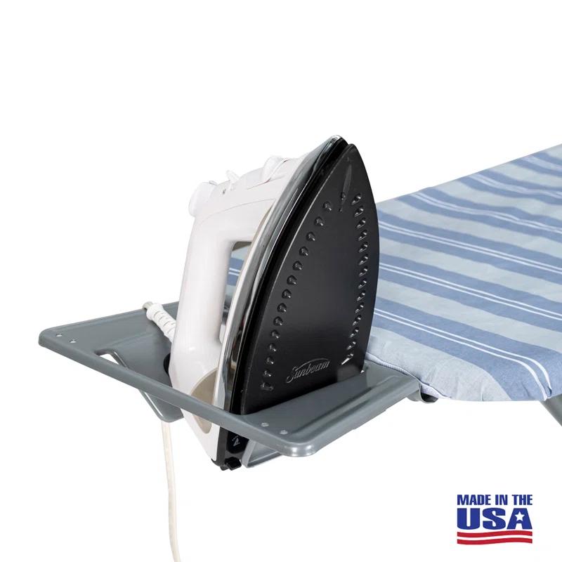 Seymour Home Products Seymour Home Products Adjustable Height 4 Leg Ironing Board with Mesh Top and Iron Rest