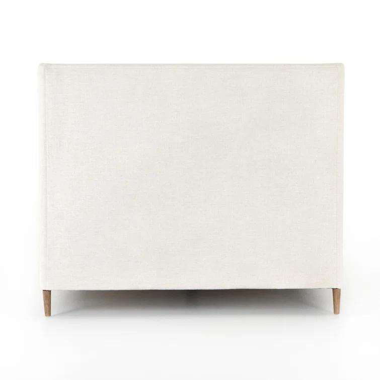 Rexford Platform Bed - Cream / King