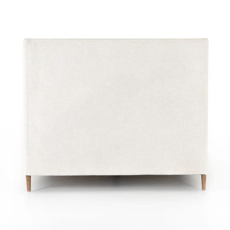 Rexford Platform Bed - Cream / King