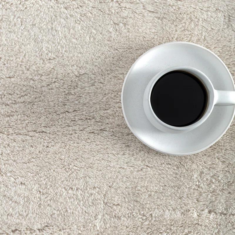 Latitude Run® Gaia New Zealand Wool Shag Area Rug