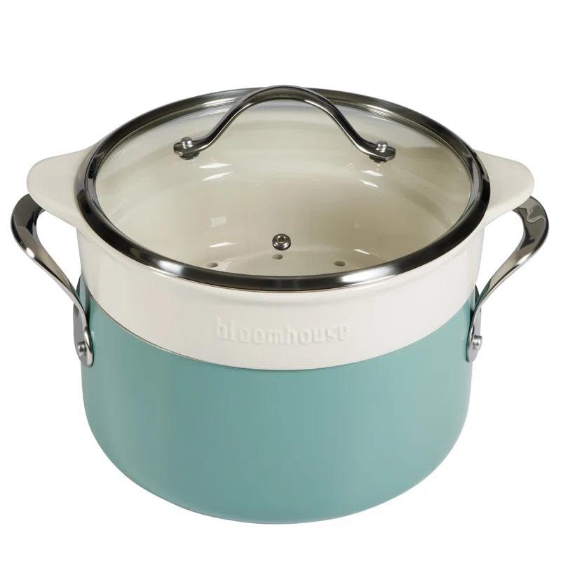 bloomhouse 6 Quarts Non-Stick Aluminum Round Dutch Set
