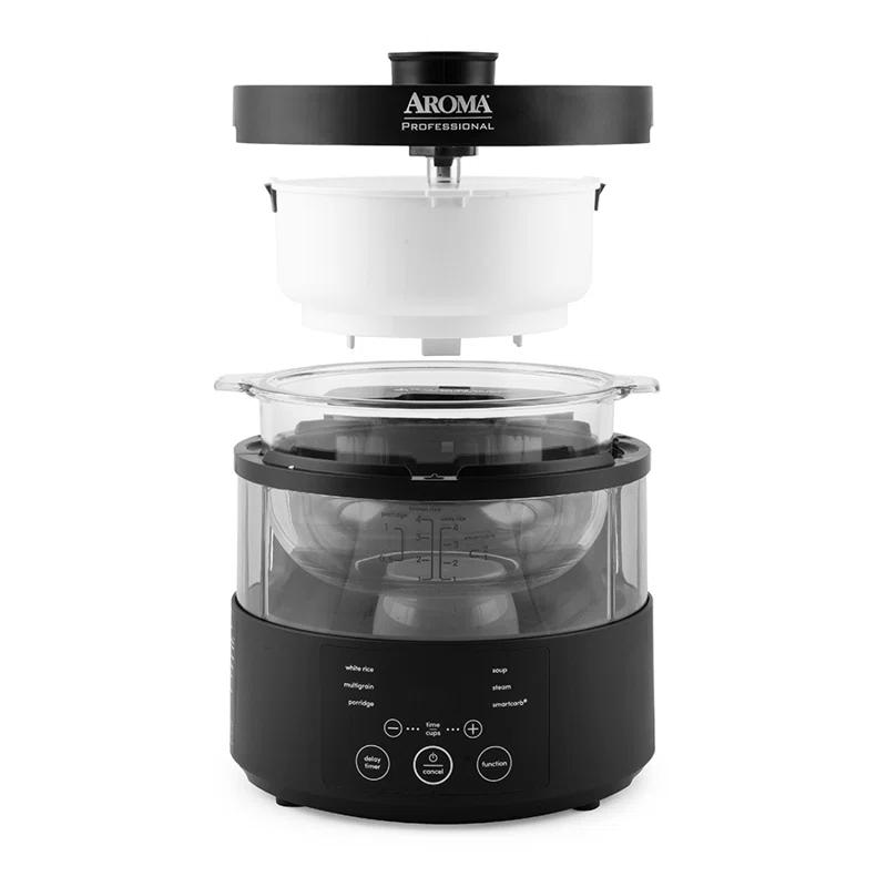 Aroma AROMA Professional SmartCarb Multicooker, 4-Cup (Uncooked) / 8-Cup (Cooked), Low-Carb Rice & Grains Cooker, 3-Liter