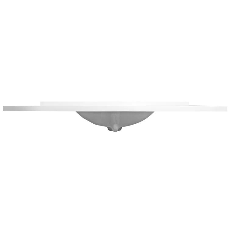 Design House Camilla II Vanity Top with Single Sink and Backsplash