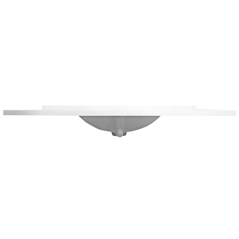Design House Camilla II Vanity Top with Single Sink and Backsplash