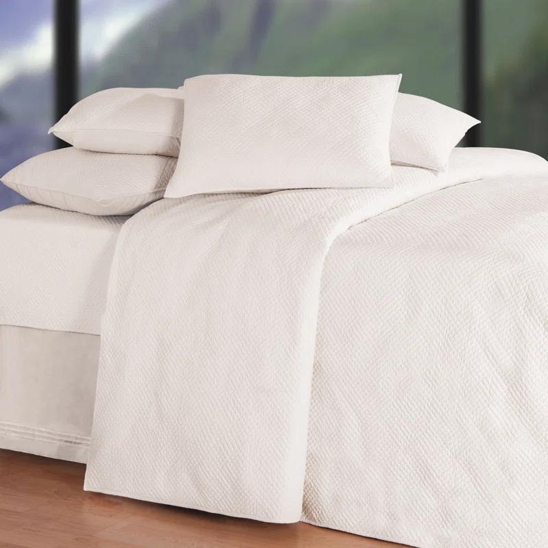 C&F Home Hampton Soft White Cotton Sham