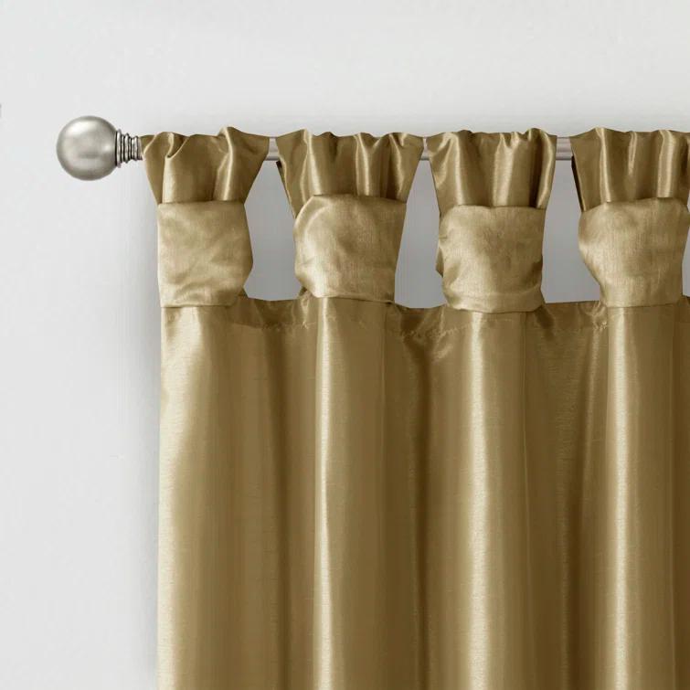 Madison Park Rivau Light-Filtering Single Curtain Panel