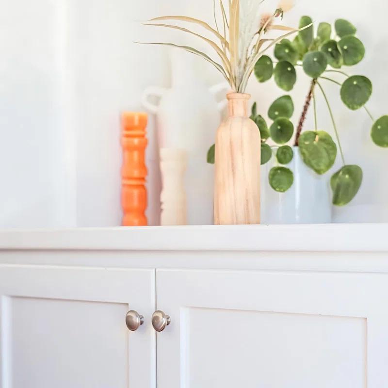 HESTIA HARDWARE Classic Collection  1 3/16" Diameter Round Knob Multipack (Set of 10)