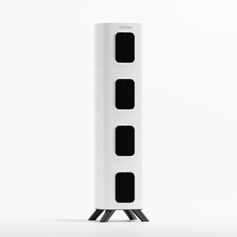 Air Oasis iAdaptAir 2.0 Pro 5-Stage True HEPA Filtration for Viruses, Mold, Dust, Smoke, Pollen & Odors with 2 year Filter Life, Ozone Free Bi-Polar Technology, WiFi Compatible, and up to, 5,474 Sq Ft of Clean Air.