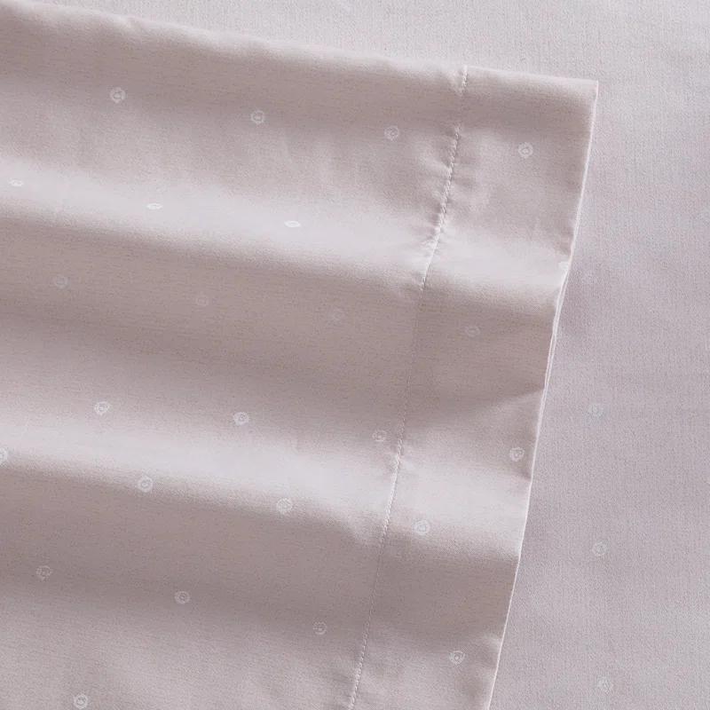 Vera Wang Printed T800 CVC Cotton Sateen Sheet Set