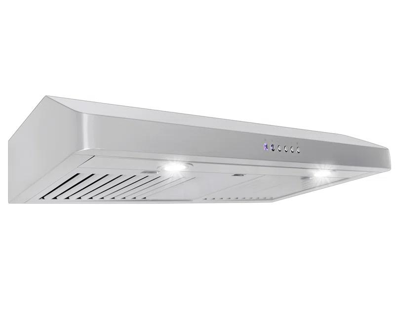 ProLine Range Hoods PROLINE 36" 600 CFM Ducted Under Cabinet Range Hood in Brushed Stainless Steel